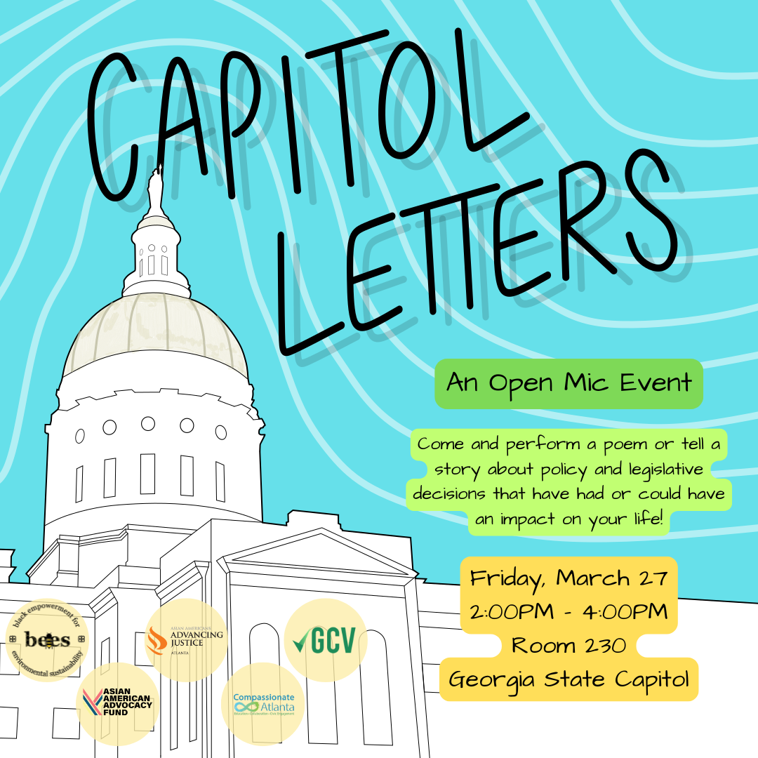 Capitol Letters Event Flyer